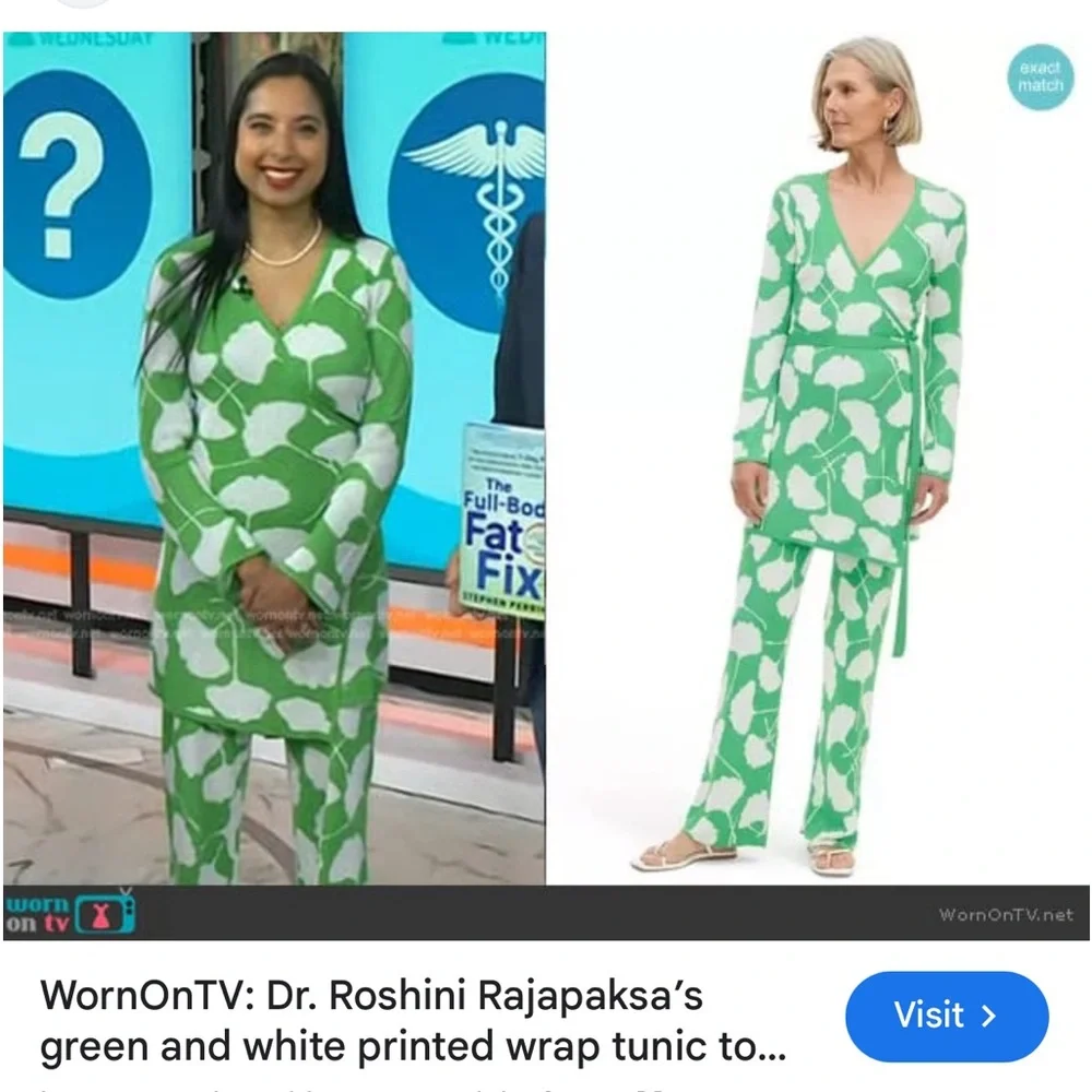 NEW| Women's Long Sleeve V-Neck Ginkgo Green Sweater Wrap Top - Picture 11 of 13